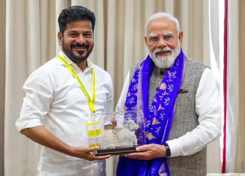 Telangana CM Revanth Reddy meets Modi, seeks Centre's nod for metro, RRR, IIM