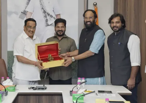 Telangana CM Revanth Reddy urges Centre to fast-track Tummidihatti barrage approvals