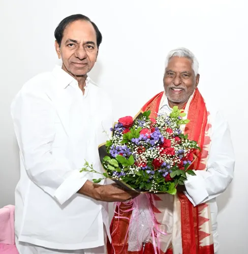 Former Congress Minister T. Jeevan Reddy to Join BRS After Meeting KCR