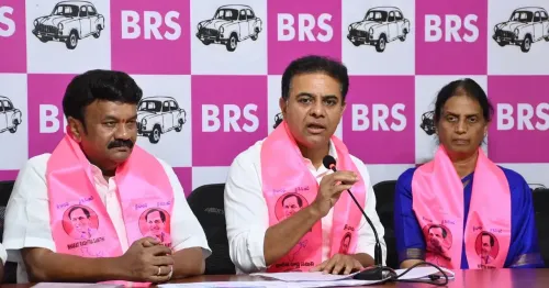 KTR challenges Revanth Reddy to open debate on Telangana governance