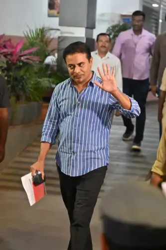 Is KTR Under Investigation? SIT Questions Him for Seven Hours in Phone Tapping Case