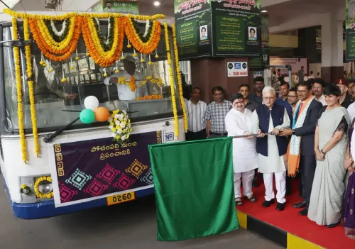 Telangana RTC Unveils Innovative ‘GI on Wheels’ Buses to Celebrate Local Arts