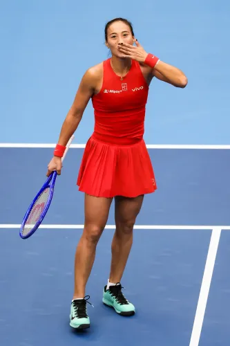 Zheng Qinwen beats Svitolina 6-3, 7-6 to reach China Open semifinals
