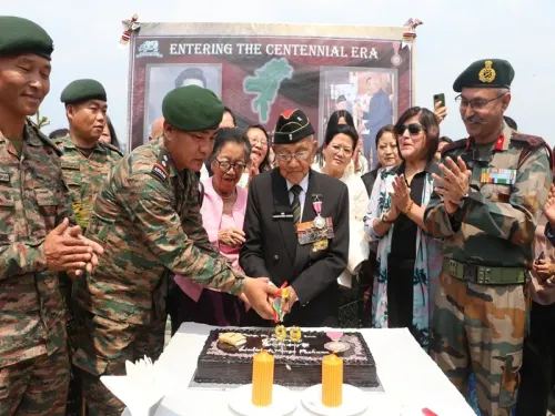 Territorial Army Celebrates 99 Years of Padma Shri Awardee and Veteran Journalist in Aizawl