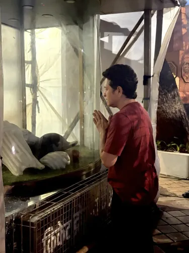 Sachin Tendulkar honours coach Achrekar at Shivaji Park on Guru Purnima