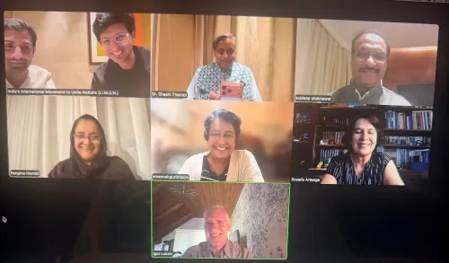 Tharoor Chairs IIMUN Global Advisory Board Meet