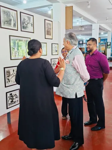 Tharoor Highlights Library Museum and Archive of Memory