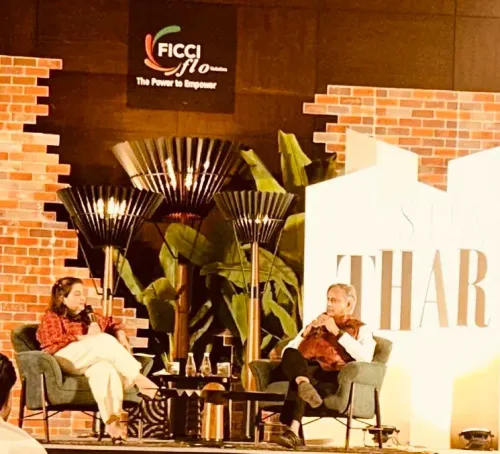 Tharoor holds packed FICCI-FLO dialogue in Vadodara