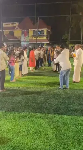 Tharoor Kicks Off New Turf Inauguration in Thiruvananthapuram