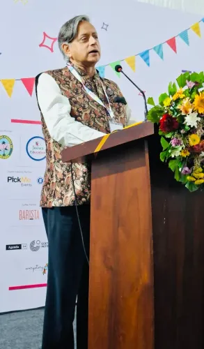 Tharoor launches Sinhala editions of 'Riot' and 'Inglorious Empire' at ColomboLitFest