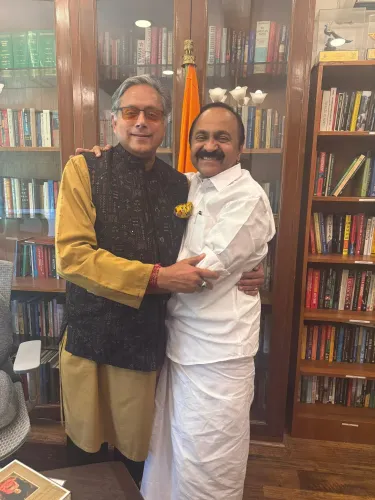 Tharoor Meets Kerala CM Satheesan in Delhi, Pledges Development Aid