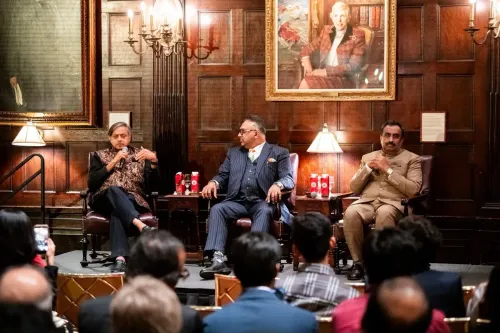 Tharoor, Ram Madhav in cross-party dialogue at New York event