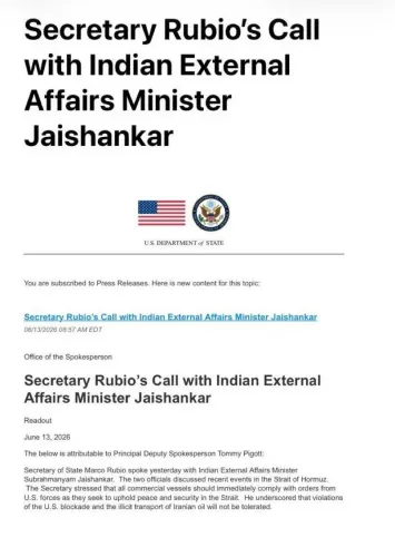 Tharoor Slams US Statement Over Indian Lives Lost at Sea