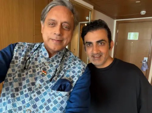 What Did Tharoor Say About Gambhir After Their Meeting?