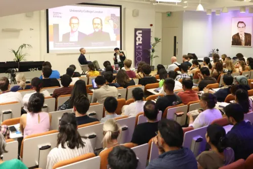 Acharya Prashant and UCL's Steve Fleming debate self, consciousness at London dialogue