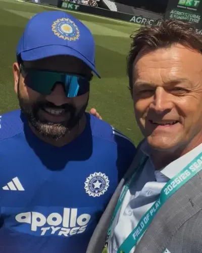 This bloke reminded me of when we first met in 2008: Gilchrist recalls first meeting with Rohit at Adelaide 