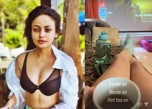 Sneha Ullal’s Activities While Battling a Fever