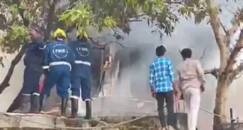 What Happened After Three Bodies Were Found in a Fire-Damaged Building in Hyderabad?