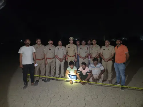 Mathura encounter: 3 cattle thieves shot, cash and weapons seized