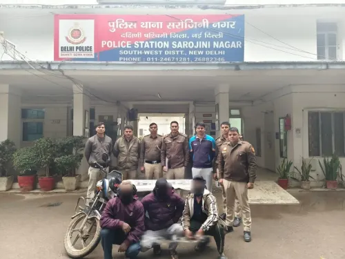 How Did Delhi Police Arrest Three Robbers and Solve Multiple Cases?