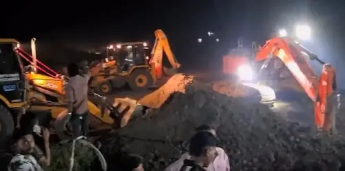 Urgent Rescue Operation for Three-Year-Old Boy Trapped in Borewell in MP's Ujjain