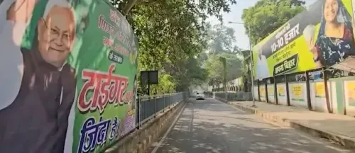 Are the ‘Tiger Abhi Zinda Hai’ Posters Signaling JD(U)'s Confidence in Patna?
