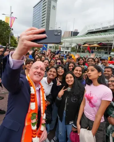 Time to spread happiness, positivity: New Zealand PM Luxon extends Diwali wishes 