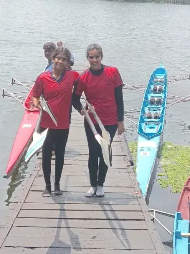 Tirthapati Institution sweeps junior boys finals at 51st School Rowing Championship