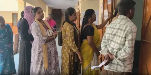 TN bypolls 2026: Madurantakam at 55.19%, Dharapuram at 56.09% by 1 pm