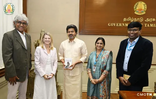 TN CM Joseph Vijay meets UNICEF India chief at Secretariat