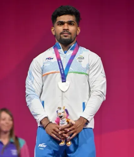 Raja Muthupandi wins CWG 2026 silver in 65kg weightlifting; TN CM Vijay announces ₹30 lakh reward