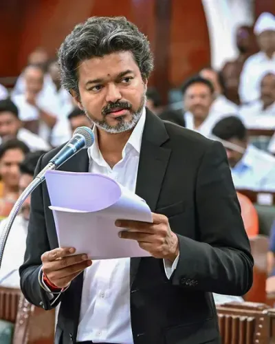 Tamil Nadu CM Vijay's Assembly gesture sparks debate on actor-politicians in India