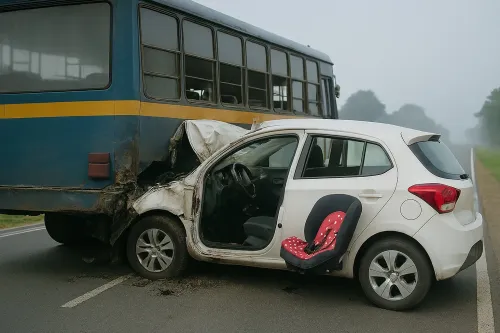 What Happened in the Highway Crash that Killed a Mother and Infant?