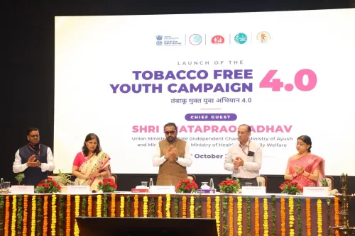 Tobacco-Free Youth Campaign 4.0 launched: 60-day drive targets colleges nationwide