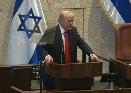 Is Today the Start of a New Era in the Middle East? Trump Addresses Israeli Parliament