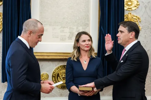 Todd Blanche Sworn In as US Attorney General in Oval Office