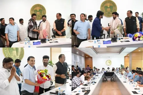 Telugu Film Industry Leaders Confer with Telangana Chief Minister Amidst Stampede Controversy