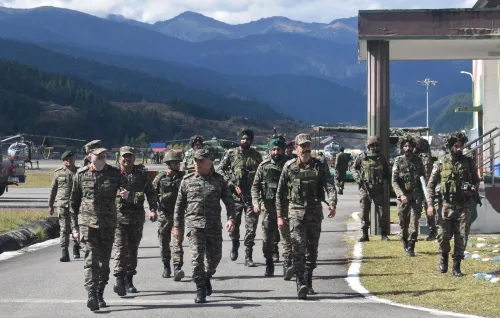 Why is the Top Army Officer Visiting Forward Areas of Arunachal Pradesh?