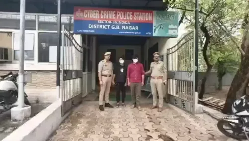 नोएडा में साइबर ठगी: सीबीआई का डर दिखाकर दो आरोपी गिरफ्तार