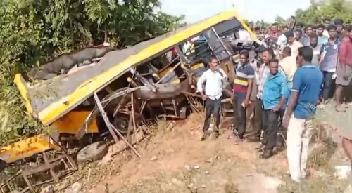 How Did a Train Collision with a School Van Claim Two Lives?