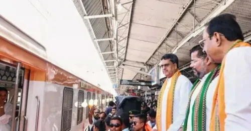 Tripura Flags Off Northeast's First MEMU Train to Assam's Sribhumi