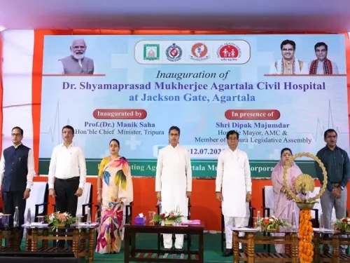 Tripura CM Saha opens ₹20.37 crore paperless hospital in Agartala