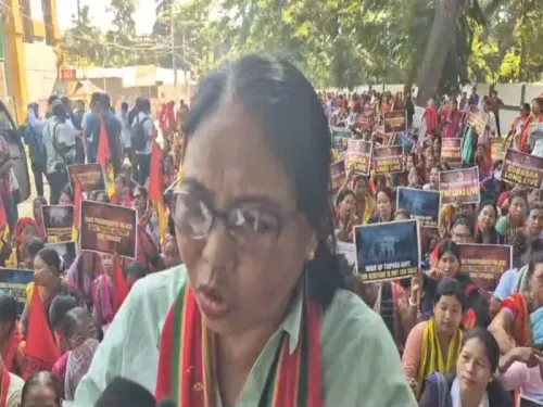 Tripura: BJP Ally's Women's Wing Protests Against Government's Plan to Transform Royal Palace into Luxury Hotel