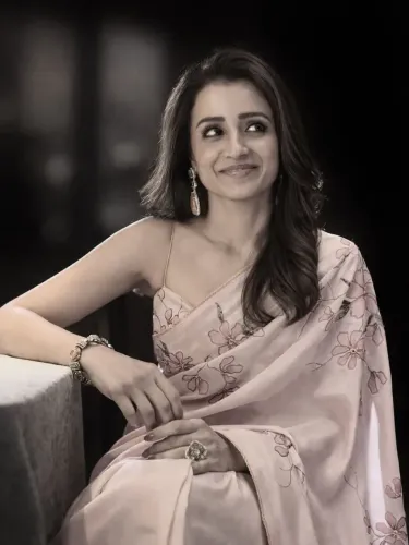 Trisha Krishnan joins Tamil Nadu CM Vijay at Independence Day flag hoisting
