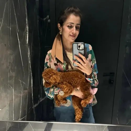 What Tiny Moments and BIG Smiles Did Trisha Krishnan Share?