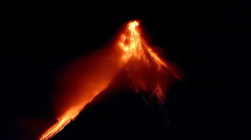 Could Tropical Storm Nokaen Trigger Lahars Near Mayon Volcano?