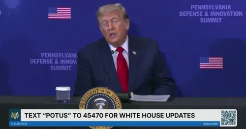Trump at Pennsylvania Defense and Innovation Summit