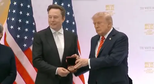 Trump calls Musk 'modern-day Thomas Edison' at National Medal of Science ceremony
