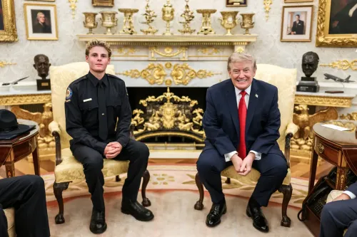 Trump Honours Teen Lifeguard Who Saved Boy at California Beach