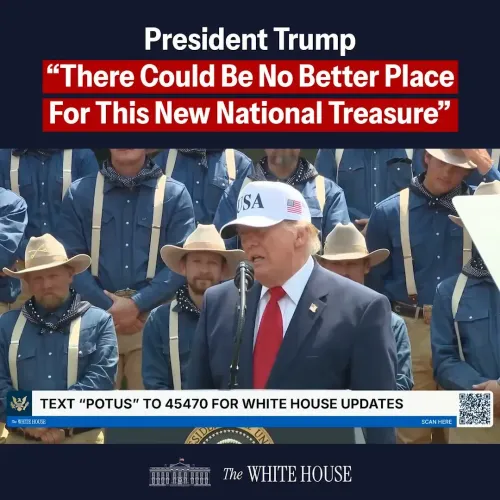 Trump Keynotes Theodore Roosevelt Presidential Library Opening